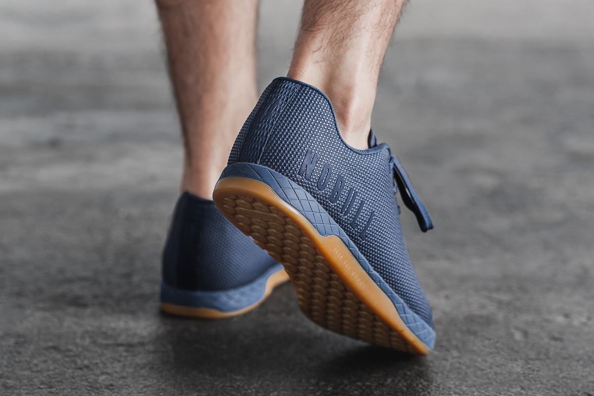 Basket Nobull Superfabric Trainer Homme Bleu Marine | SU3654801