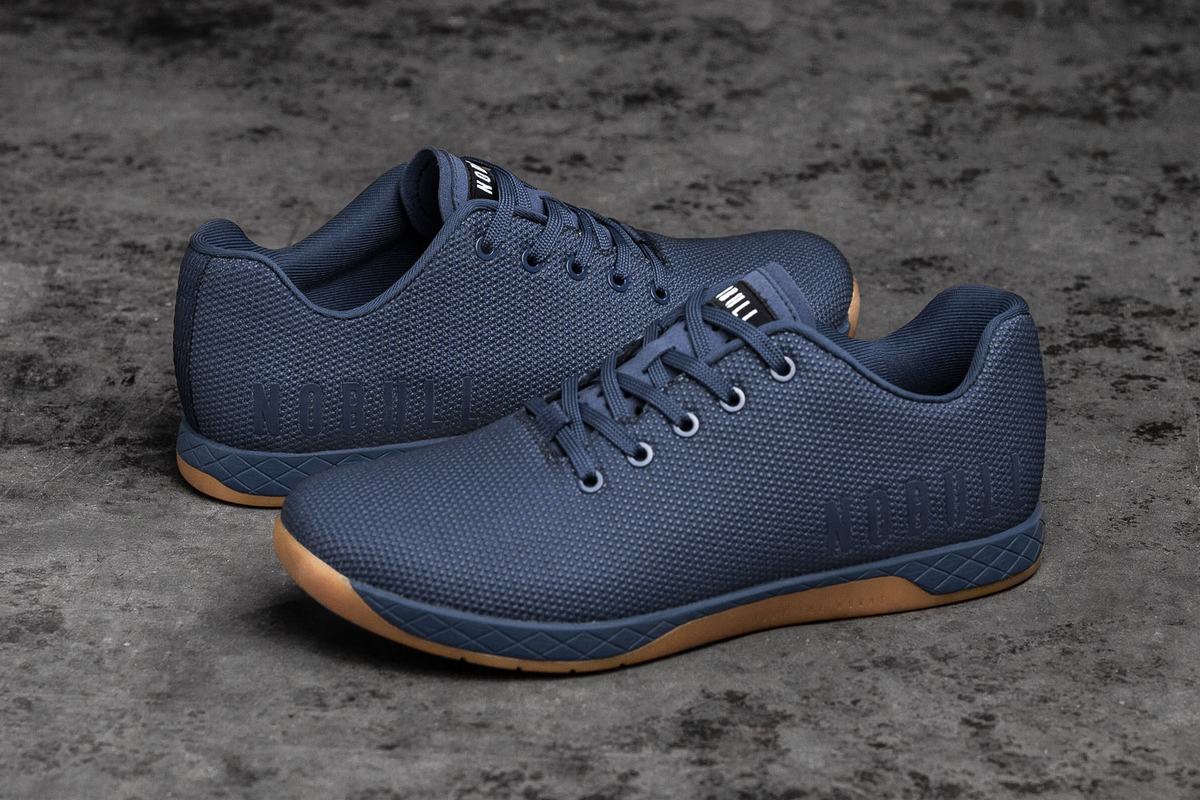 Basket Nobull Superfabric Trainer Homme Bleu Marine | SU3654801