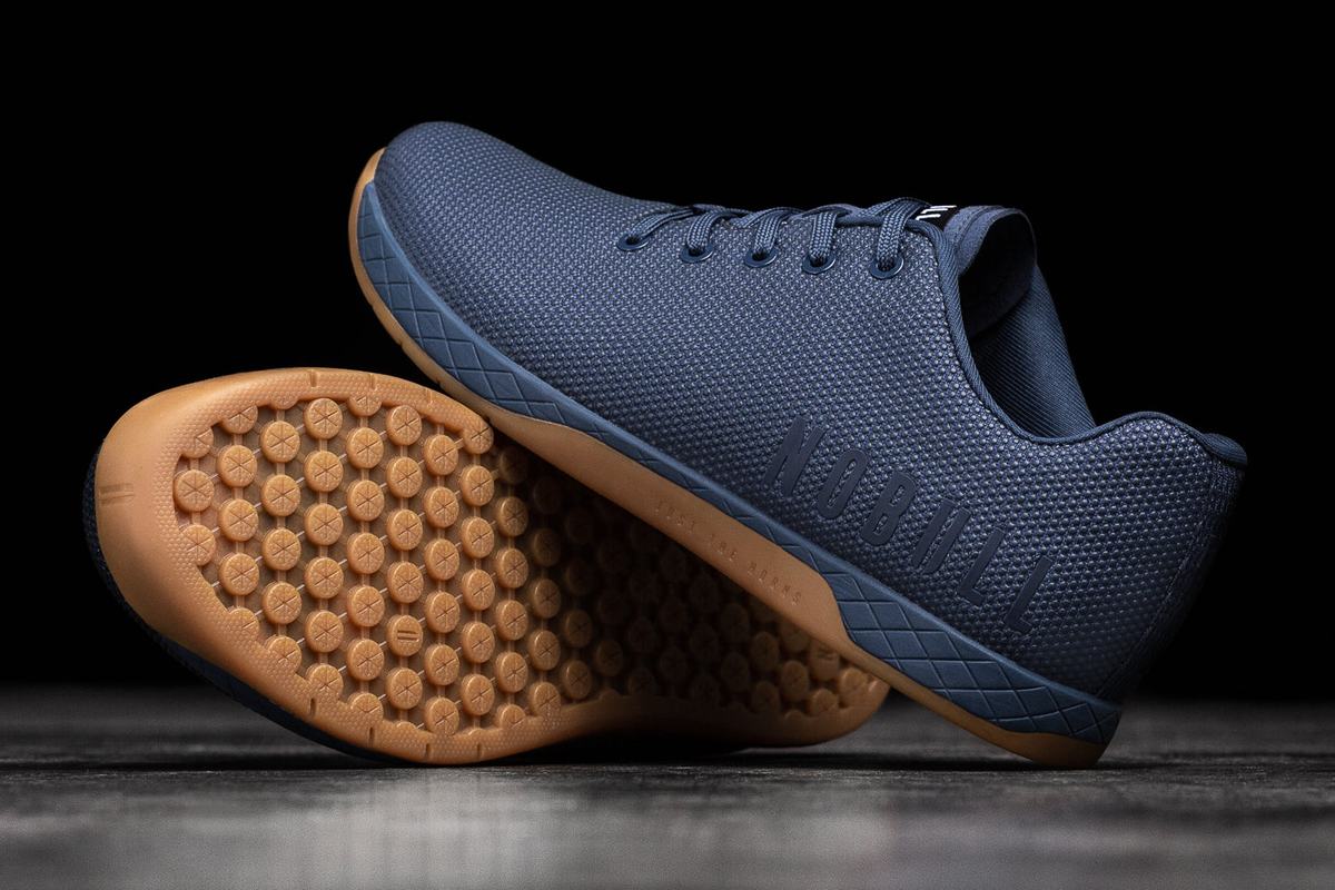 Basket Nobull Superfabric Trainer Homme Bleu Marine | SU3654801