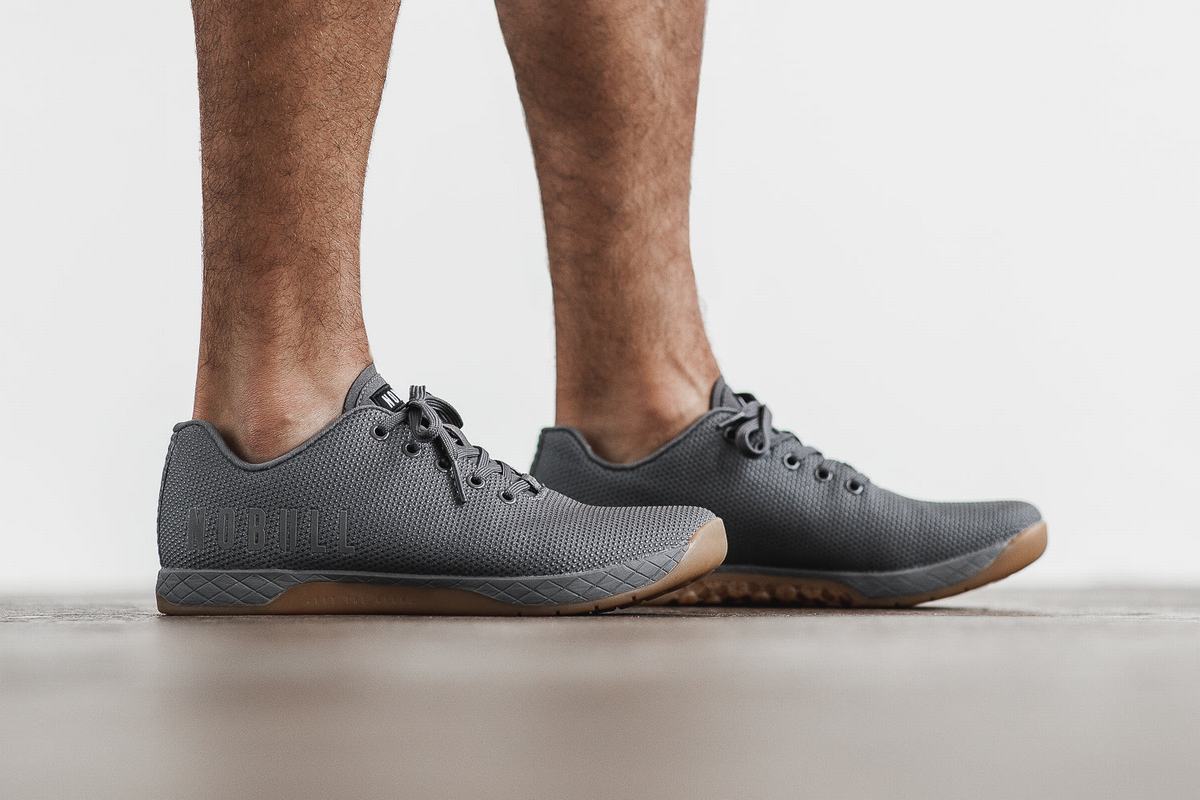 Basket Nobull Superfabric Trainer Homme Grise Foncé | TS8290736
