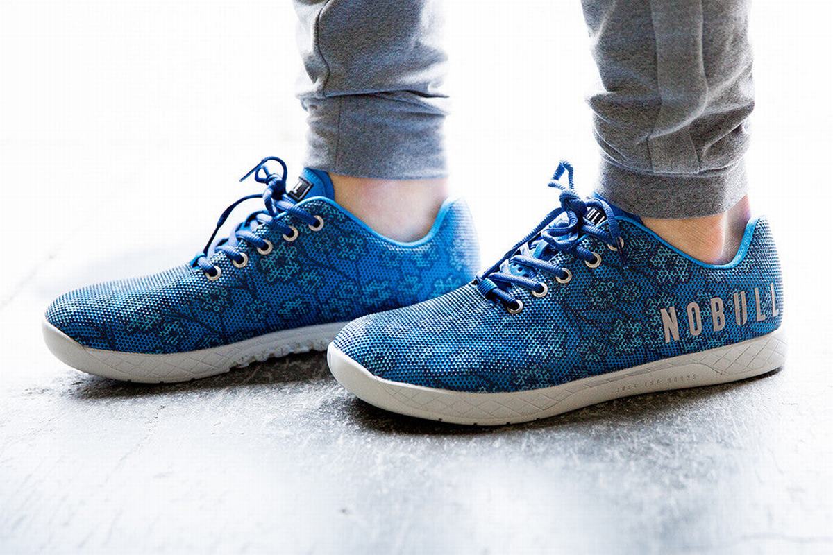 Basket Nobull Superfabric Trainer Homme Bleu | TZ5930687