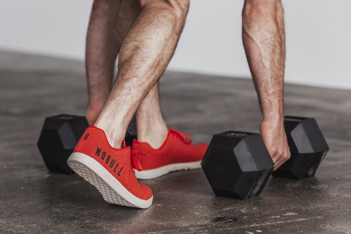 Basket Nobull Superfabric Trainer Homme Rouge | UO8096245