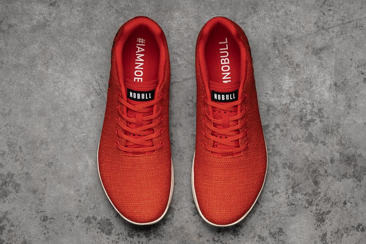 Basket Nobull Superfabric Trainer Homme Rouge | UO8096245
