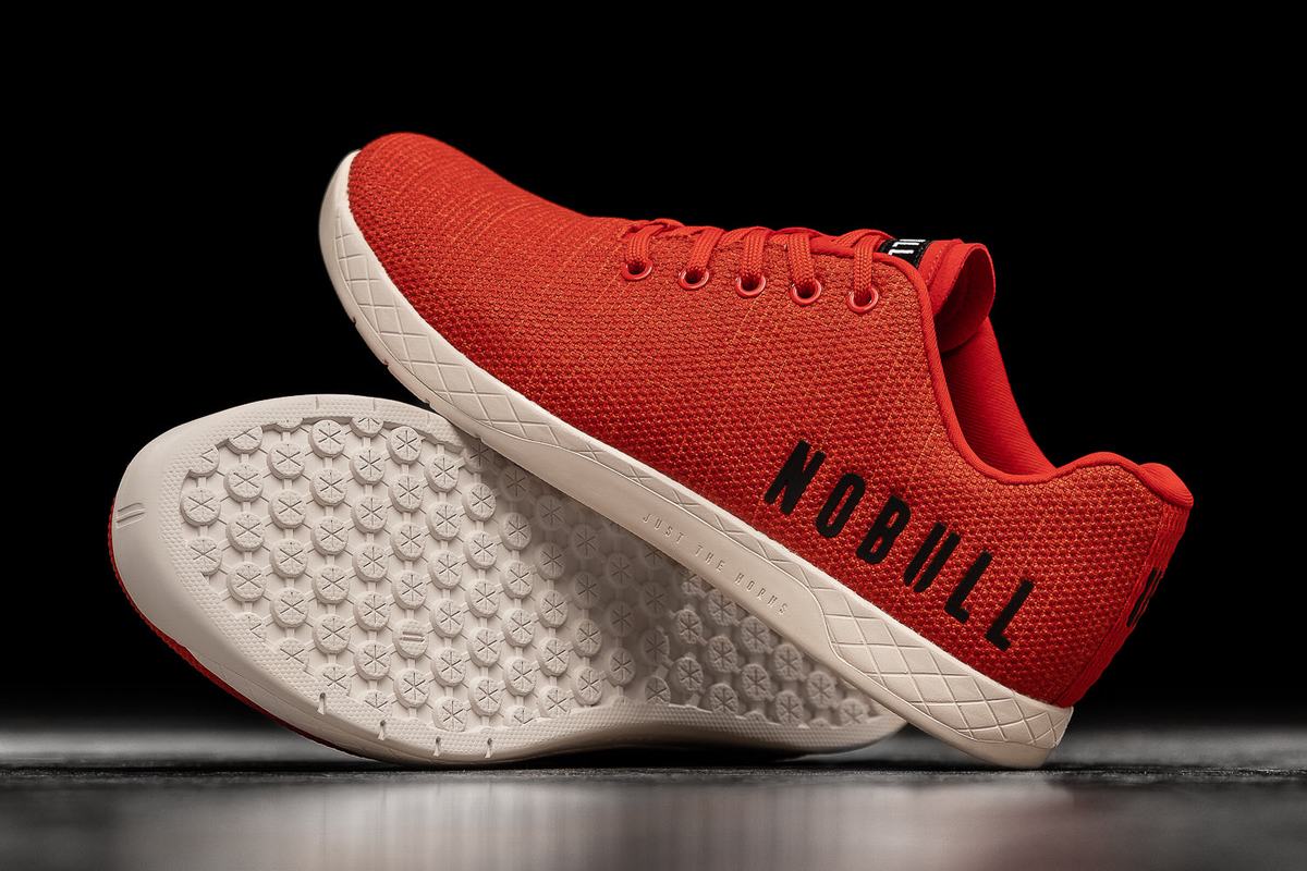 Basket Nobull Superfabric Trainer Homme Rouge | UO8096245
