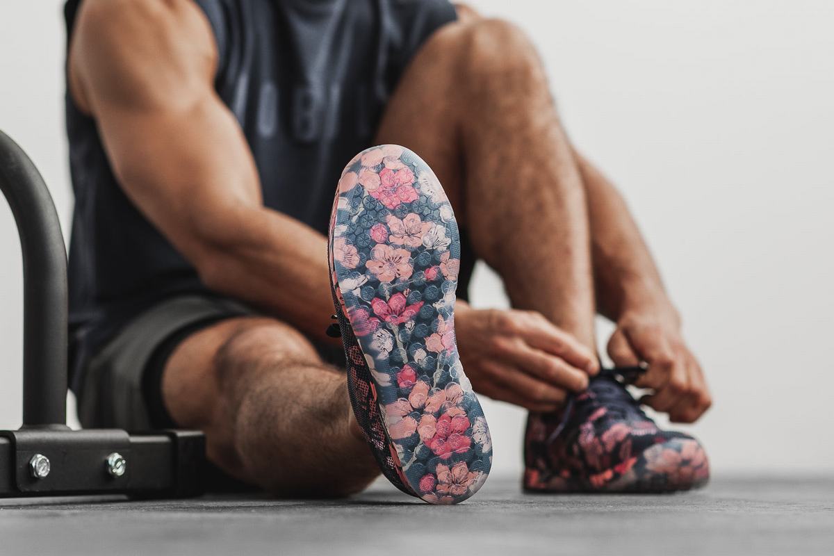 Basket Nobull Superfabric Trainer Homme Bleu Marine Rose | UX0786923