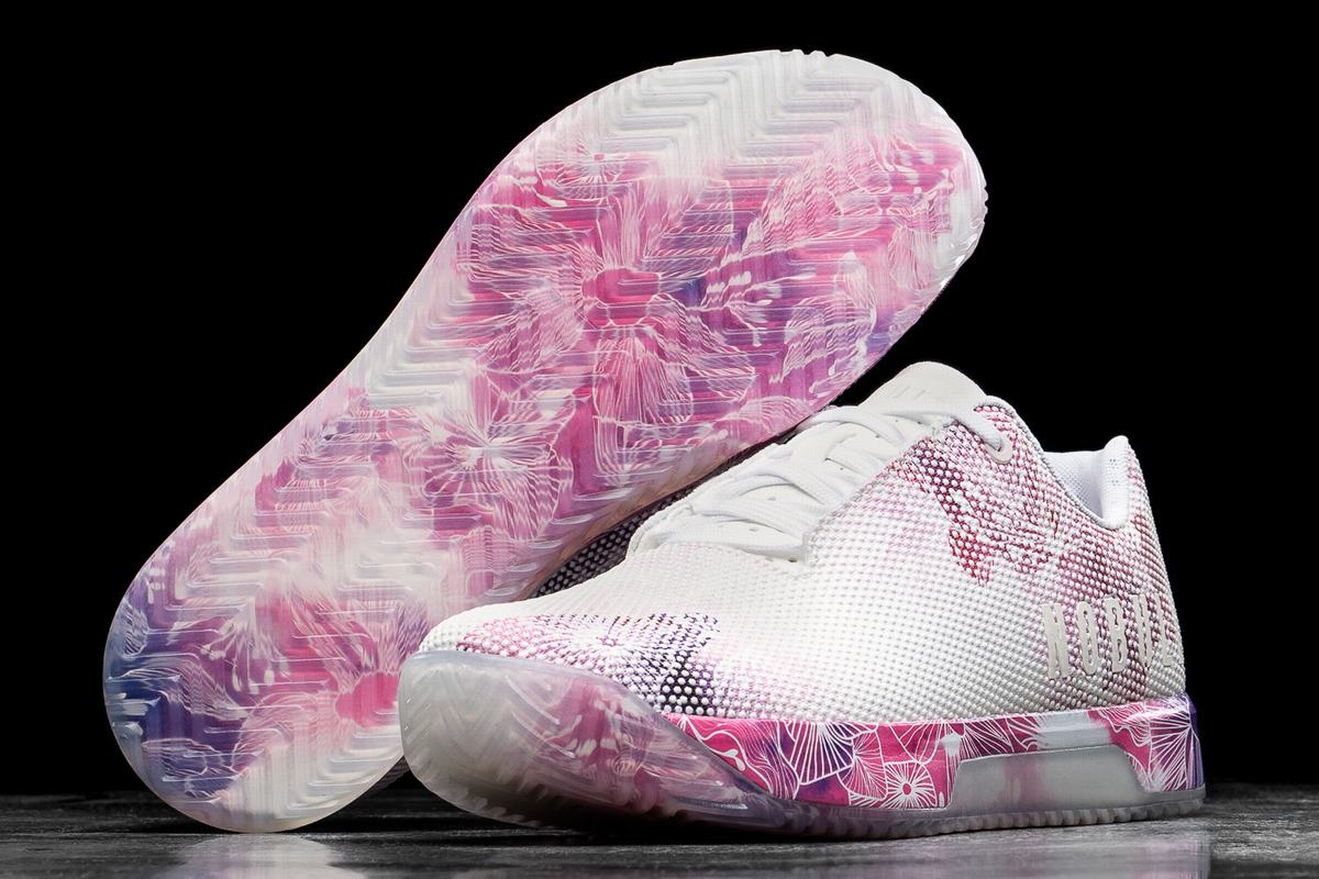 Basket Nobull Superfabric Trainer Homme Rose Blanche | WM3582674