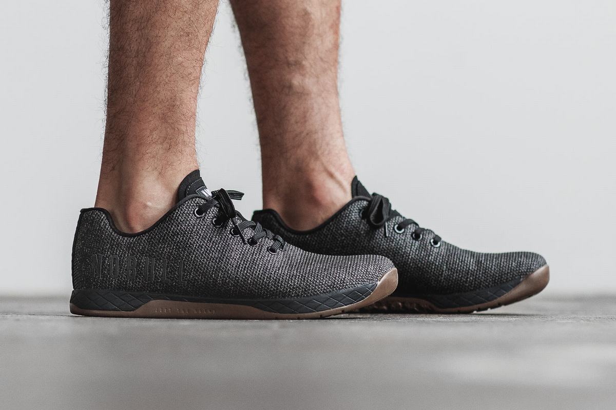 Basket Nobull Superfabric Trainer Homme Noir | XF3109562