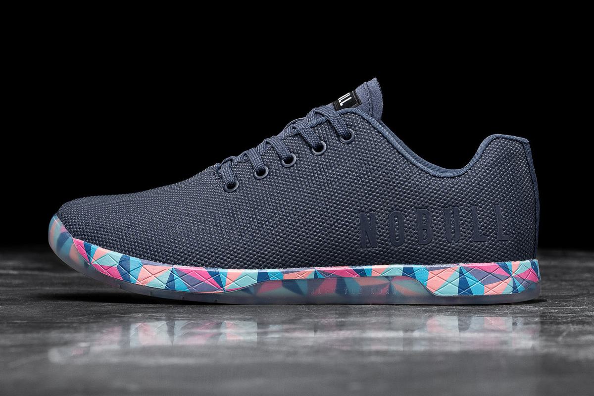 Basket Nobull Superfabric Trainer Homme Bleu Marine | YB8514932