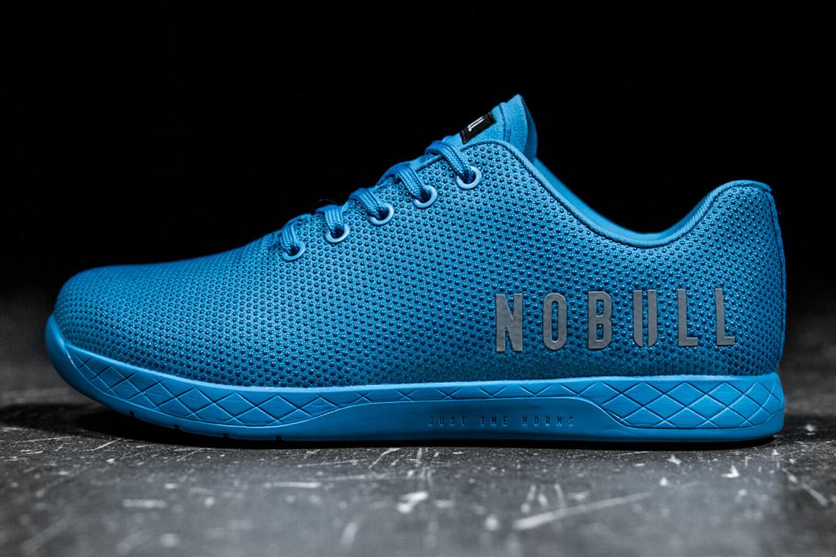Basket Nobull Superfabric Trainer Homme Bleu Clair | YS5217409
