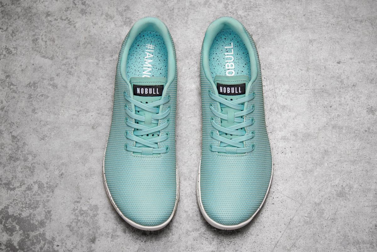 Basket Nobull Superfabric Trainer Homme Turquoise Clair | YW5739406