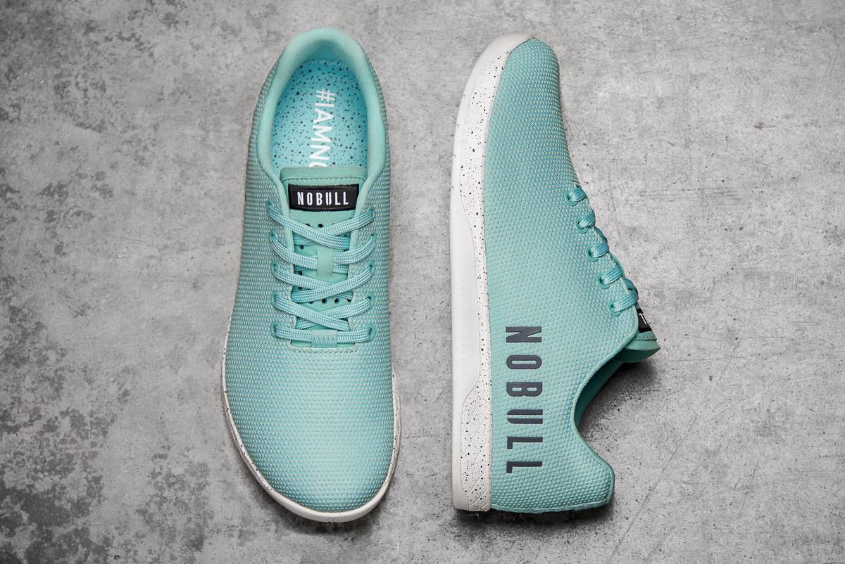 Basket Nobull Superfabric Trainer Homme Turquoise Clair | YW5739406