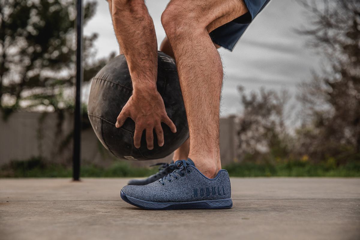 Basket Nobull Superfabric Trainer Homme Bleu Marine | YW5817023