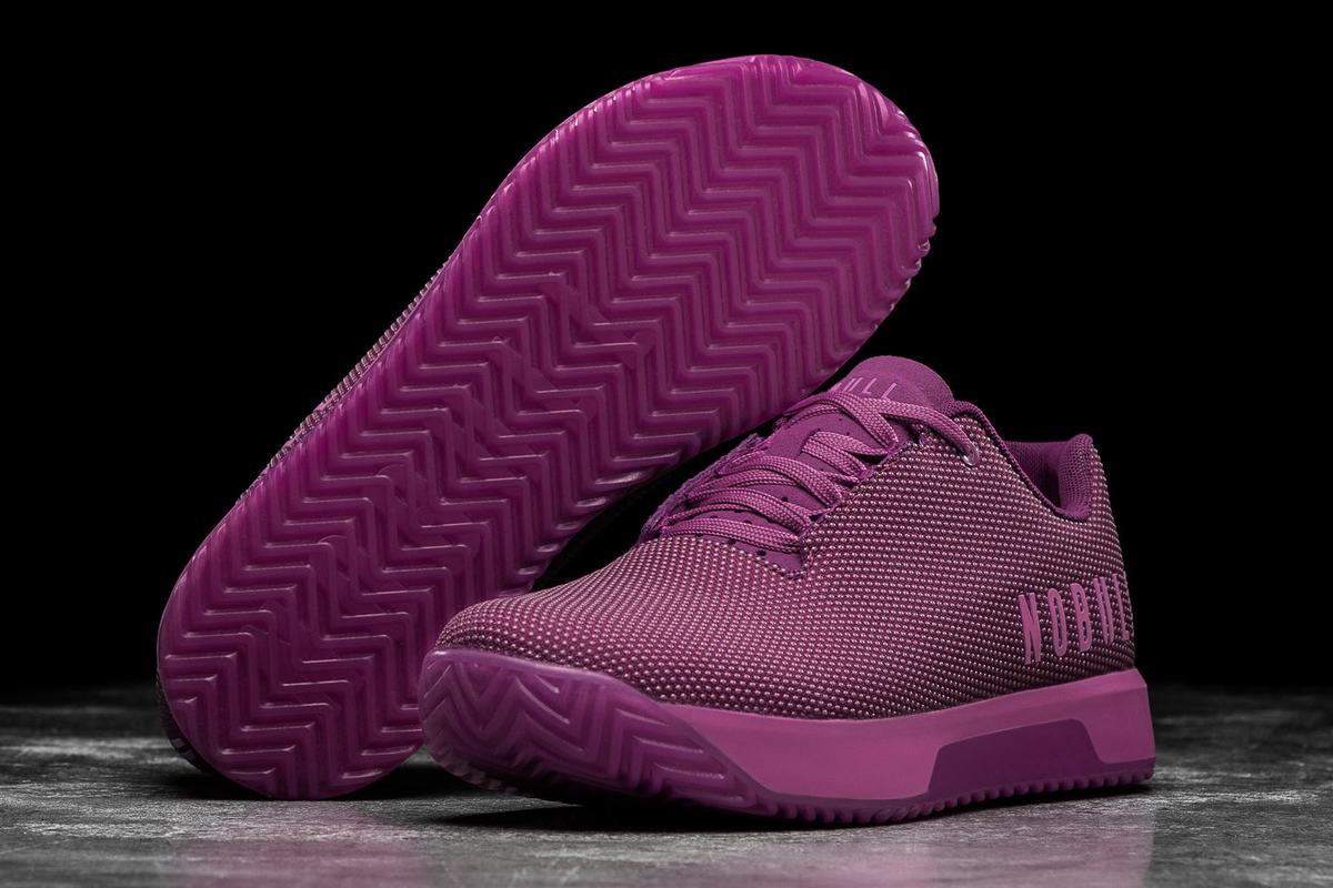 Basket Nobull Superfabric Trainer Homme Violette Foncé | ZB6503827