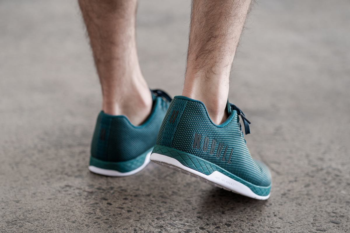 Basket Nobull Superfabric Trainer Homme Turquoise Foncé | ZG7285690