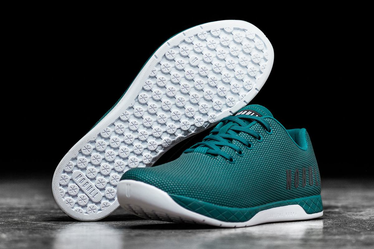 Basket Nobull Superfabric Trainer Homme Turquoise Foncé | ZG7285690