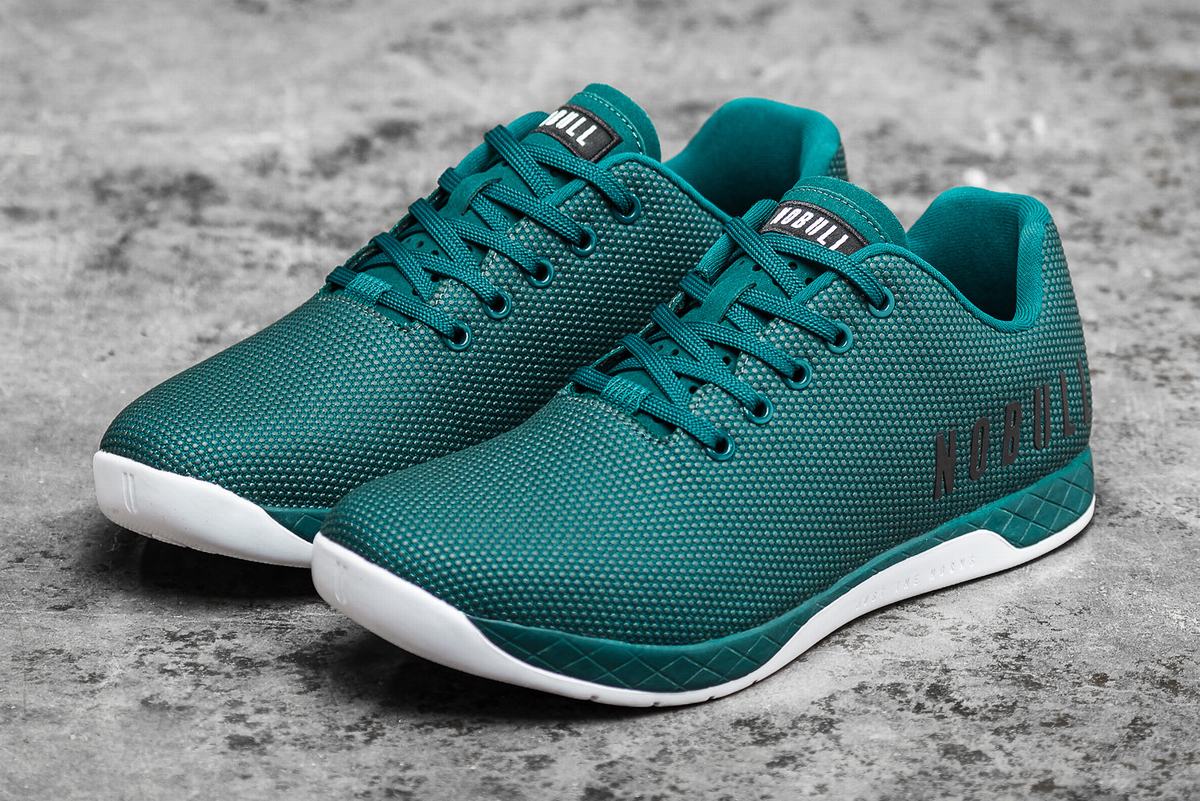 Basket Nobull Superfabric Trainer Homme Turquoise Foncé | ZG7285690