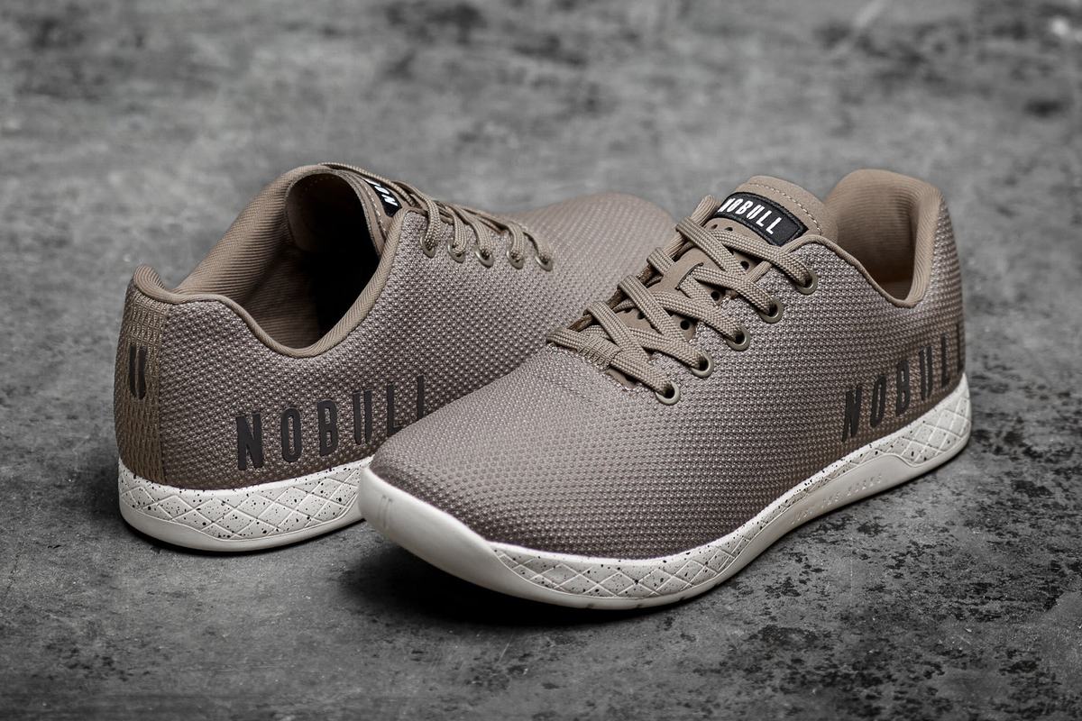 Basket Nobull Superfabric Trainer Homme Kaki | ZS0128465