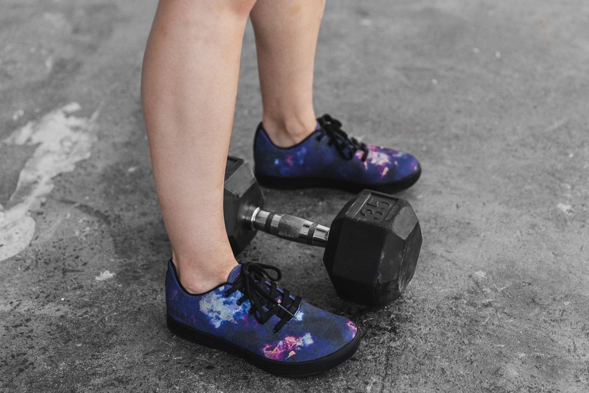 Basket Nobull Tie-Dye Canvas Trainer Femme Violette Noir | BK2104768