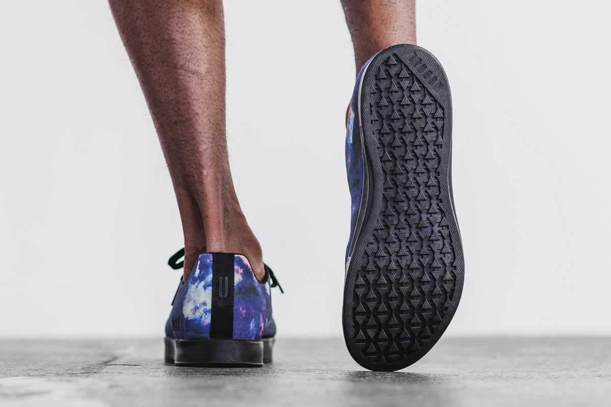 Basket Nobull Tie-Dye Canvas Trainer Homme Violette Noir | FA4532816