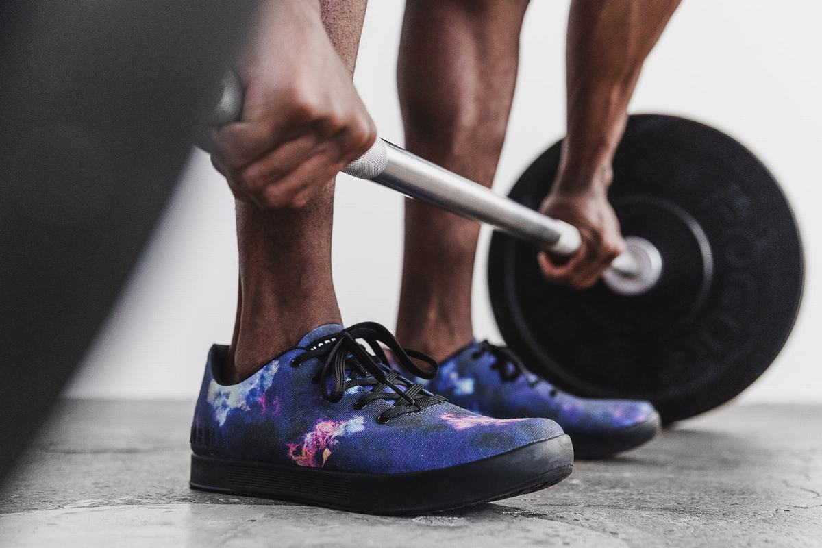 Basket Nobull Tie-Dye Canvas Trainer Homme Violette Noir | FA4532816