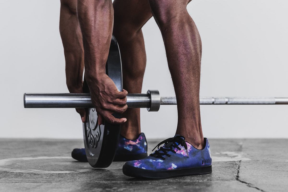 Basket Nobull Tie-Dye Canvas Trainer Homme Violette Noir | FA4532816