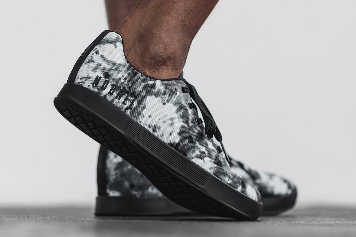Basket Nobull Tie-Dye Canvas Trainer Homme Grise | YH0136572