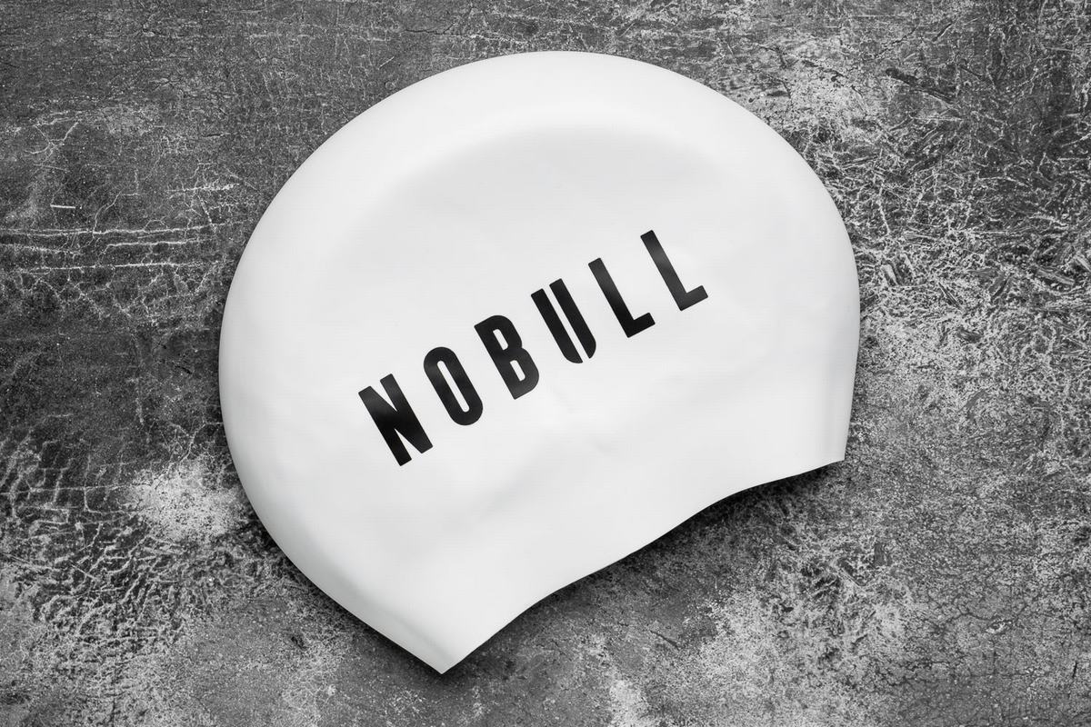 Bonnet De Bain Nobull Femme Blanche | XM9650748