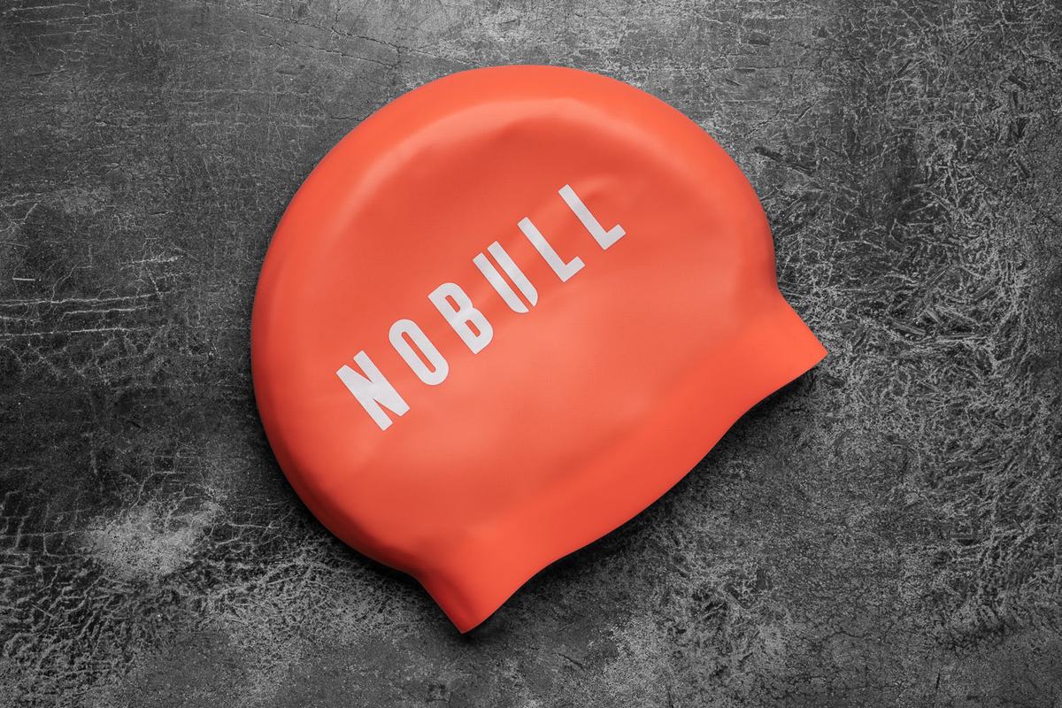 Bonnet De Bain Nobull Long Hair Homme Corail | QJ8024137