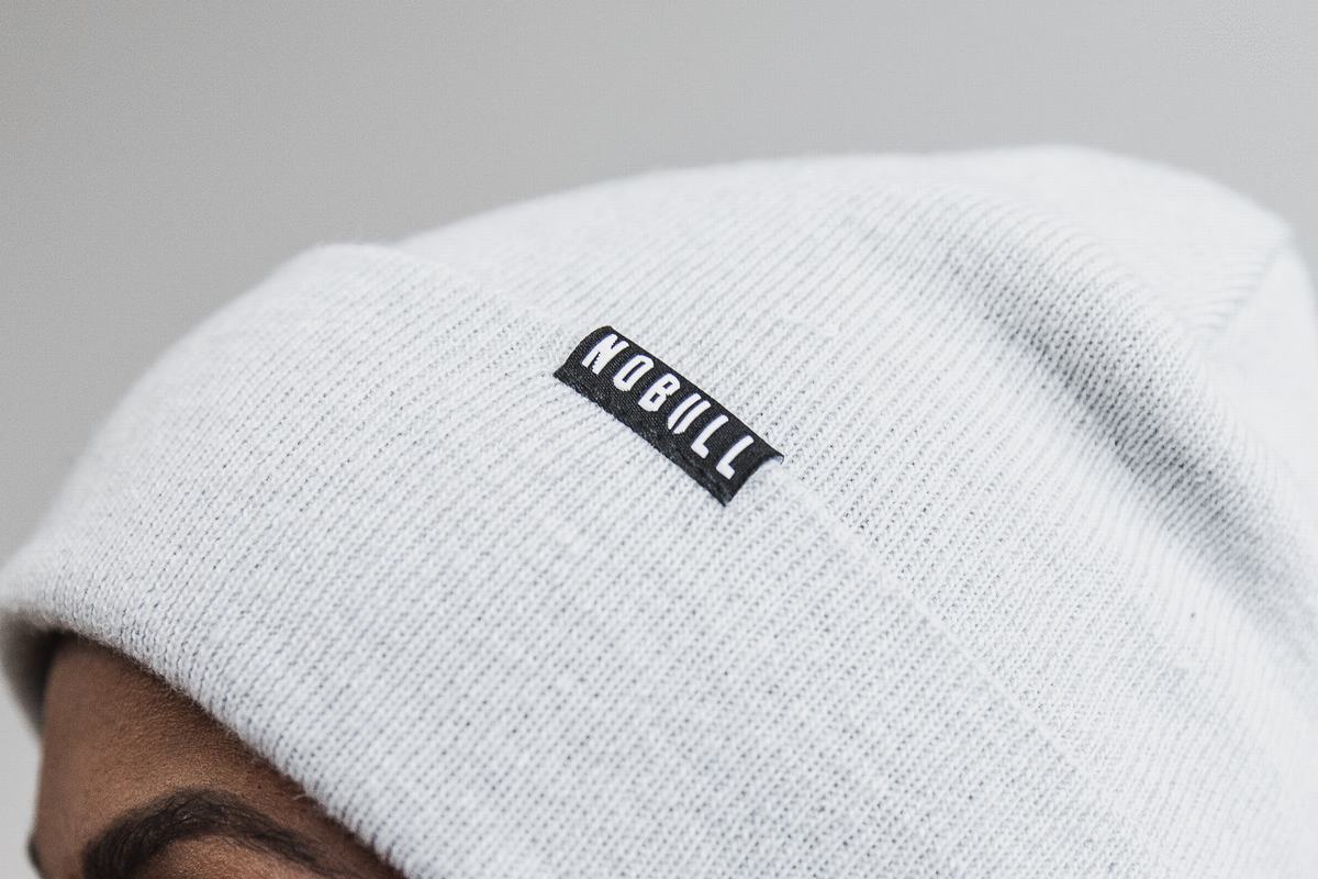 Bonnet Nobull Cuffed Beanie Femme Grise | VQ3014856