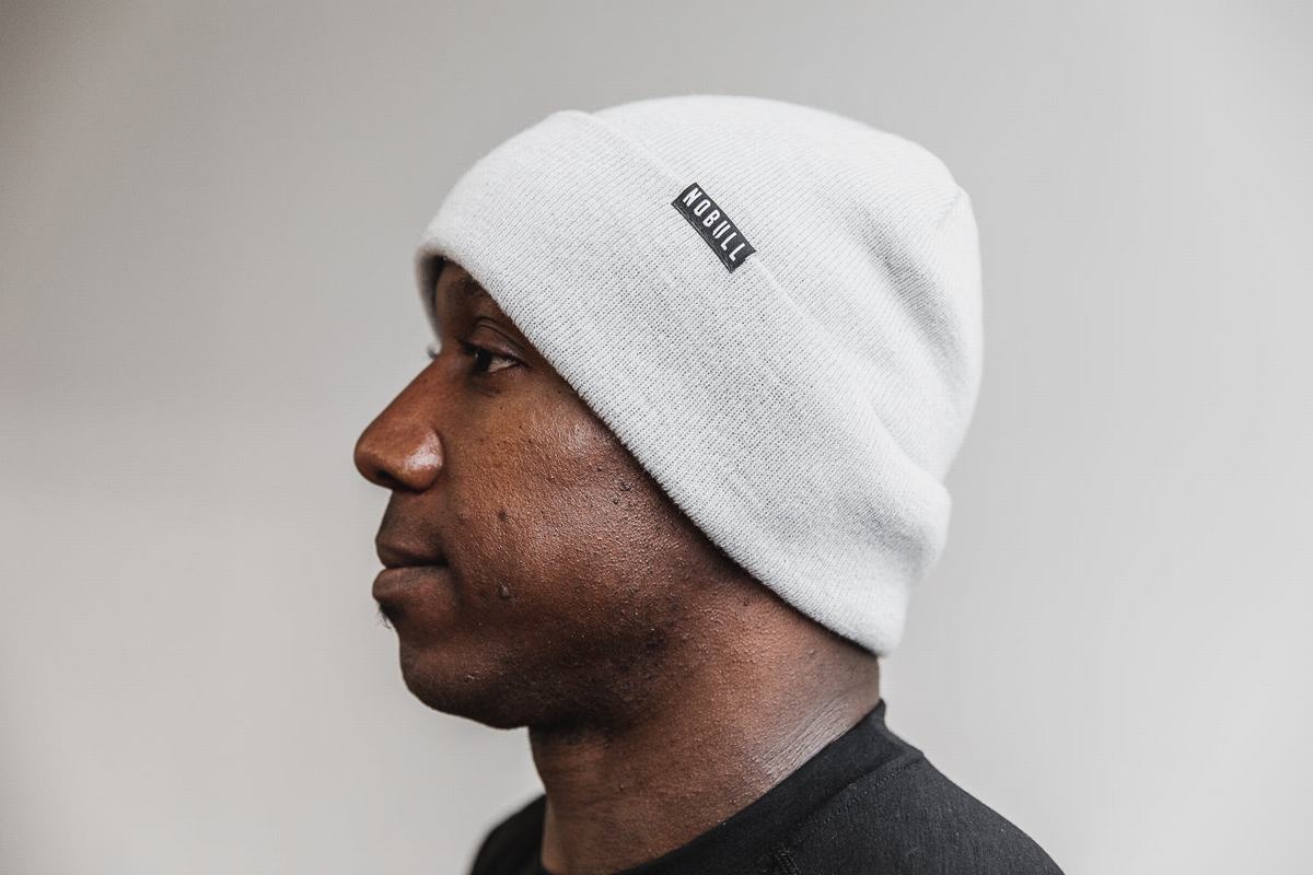 Bonnet Nobull Cuffed Beanie Homme Grise | KC4560978