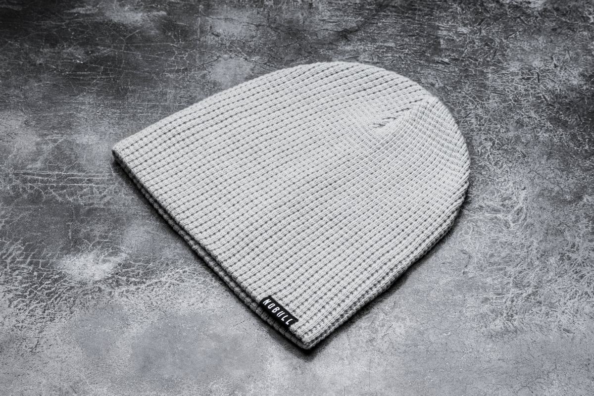 Bonnet Nobull Waffle Beanie Homme Grise | OF8605241