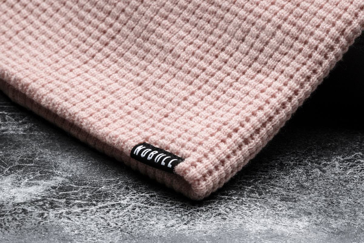 Bonnet Nobull Waffle Beanie Homme Rose | NF7068149