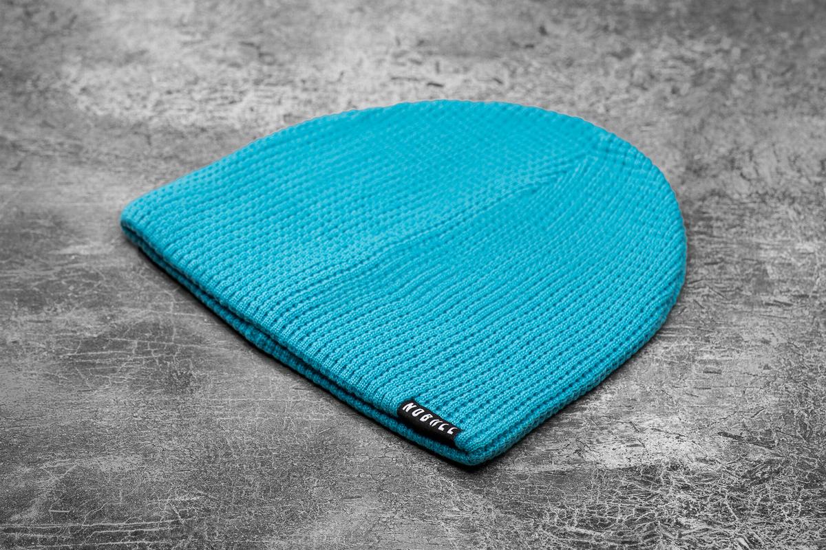 Bonnet Nobull Waffle Beanie Neon Femme Bleu | LZ8259014