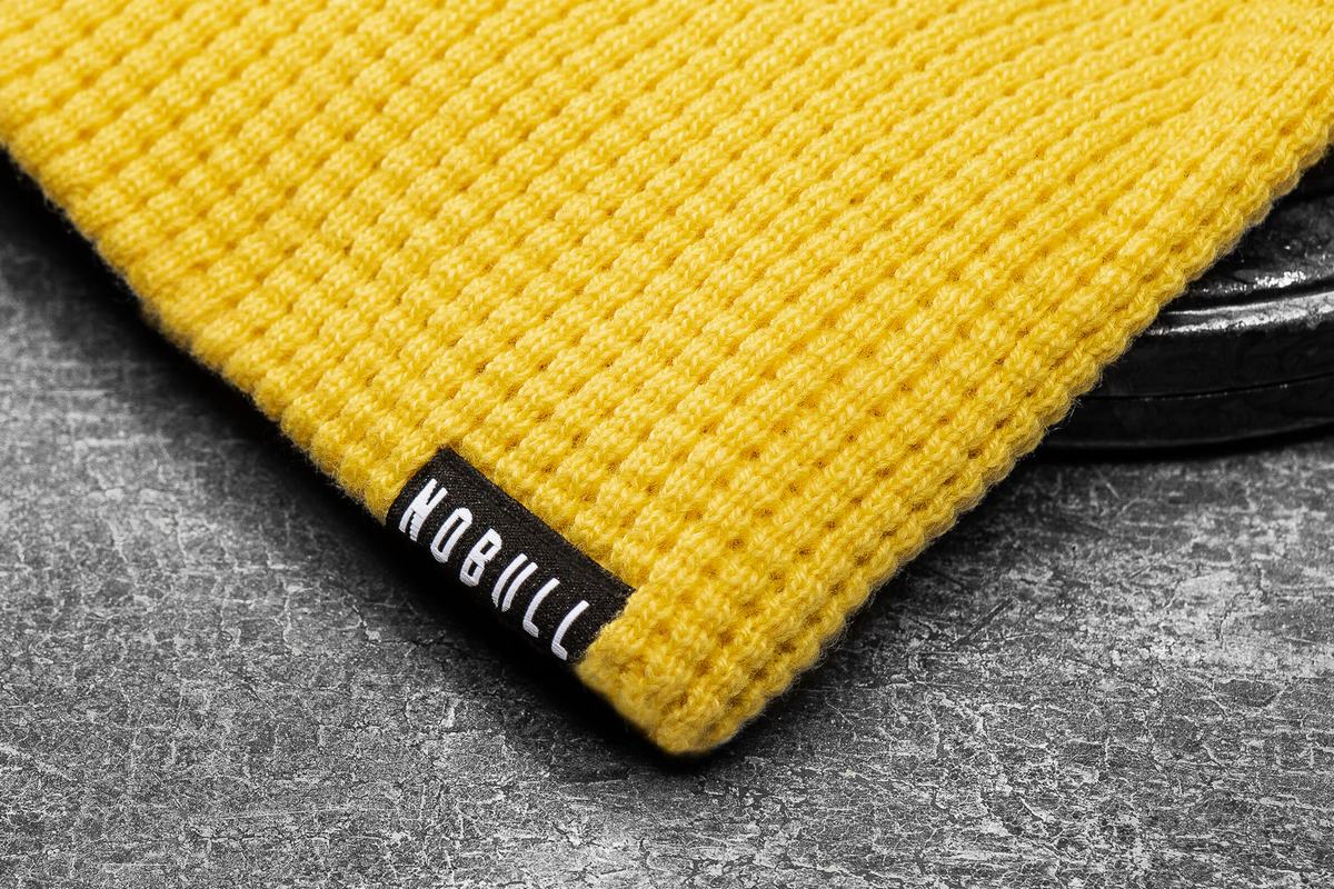 Bonnet Nobull Waffle Beanie Neon Femme Jaune | OA2890763