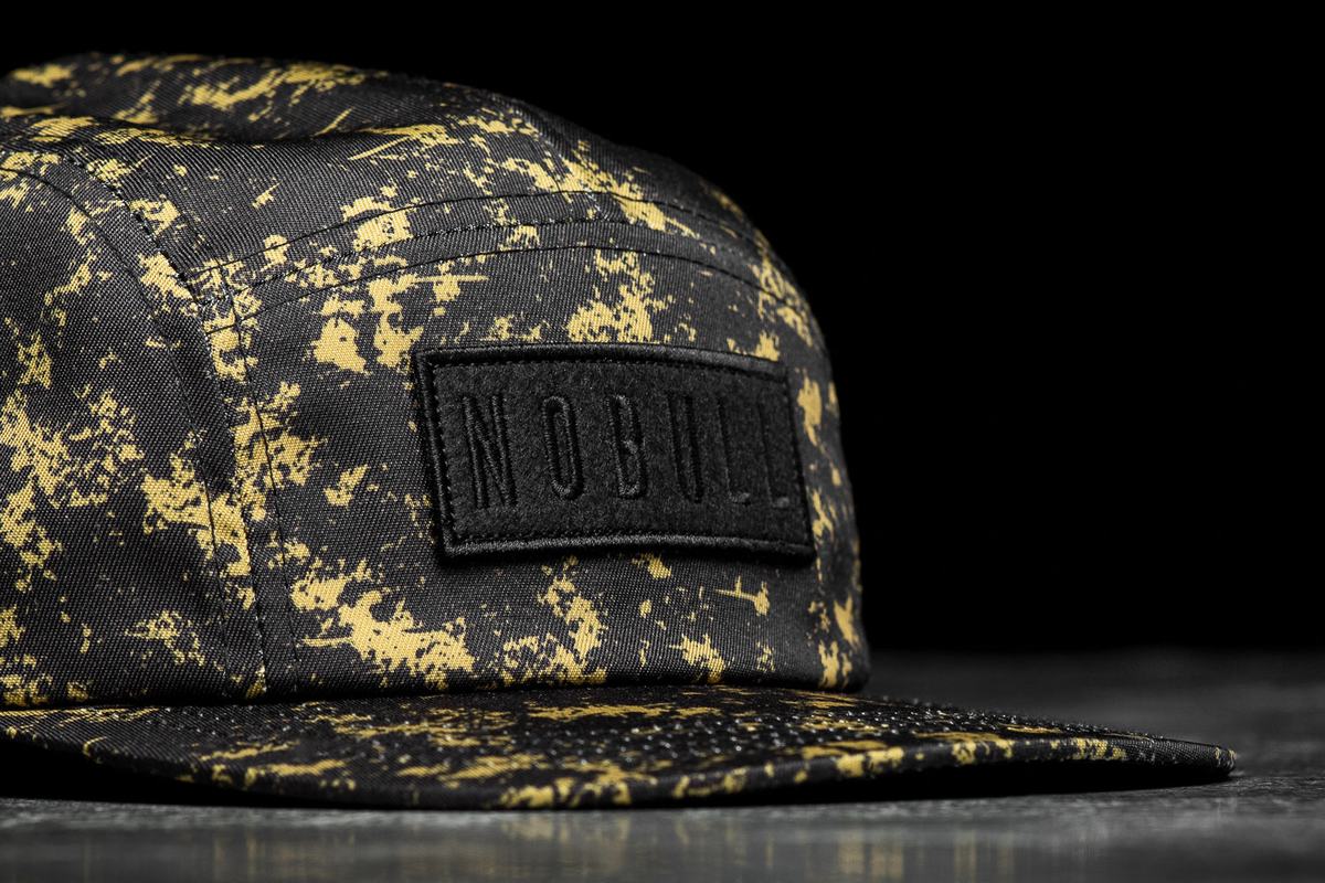 Chapeaux Nobull 5-panel Pride Femme Noir Doré | SM8270563