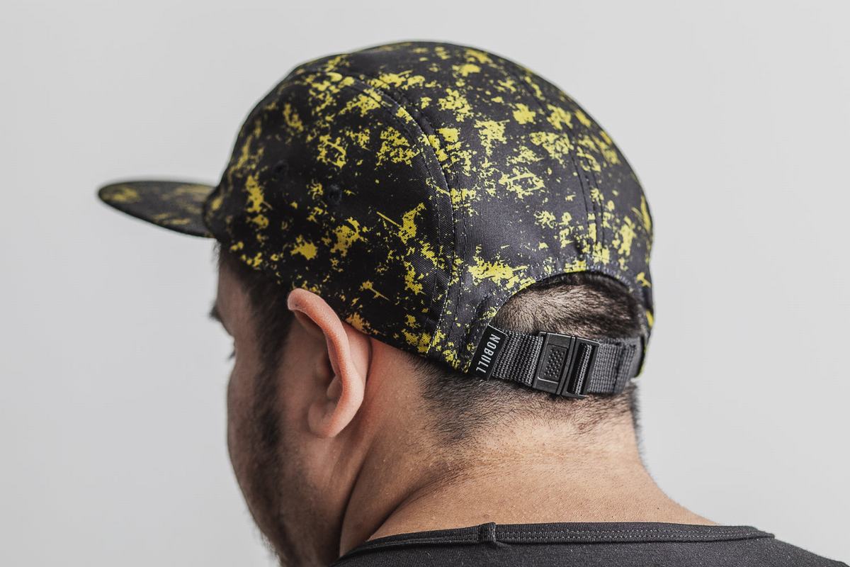 Chapeaux Nobull 5-panel Pride Homme Noir Doré | TE0529734