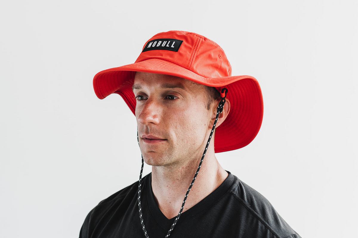Chapeaux Nobull Boonie Homme Rouge | OY1489765