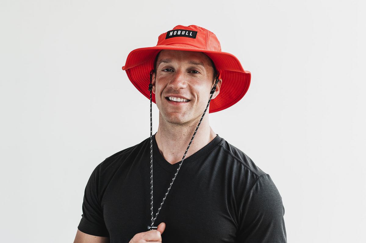 Chapeaux Nobull Boonie Homme Rouge | OY1489765