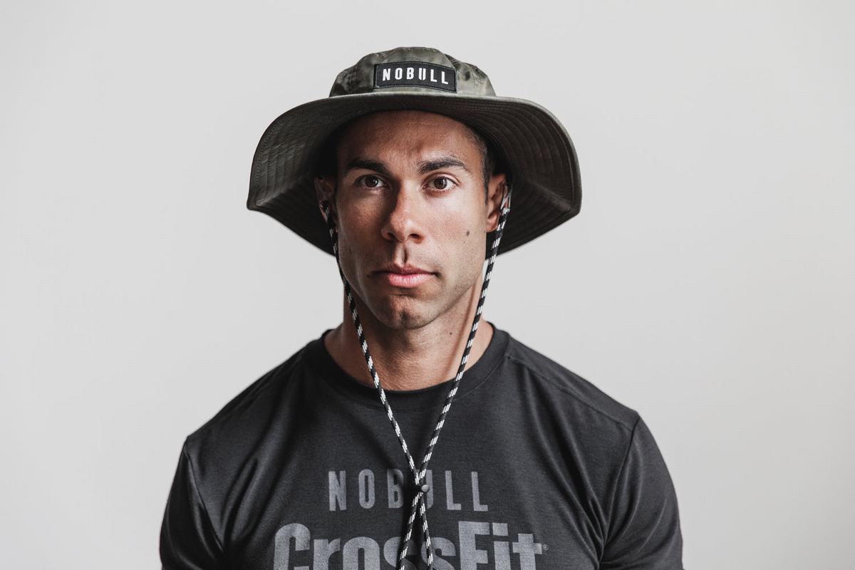 Chapeaux Nobull Boonie Homme Vert Camouflage | BQ8965017
