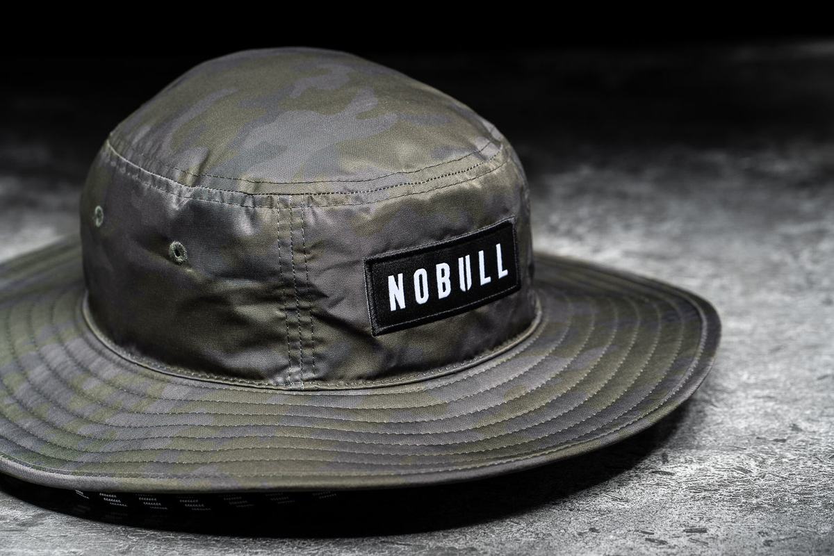 Chapeaux Nobull Boonie Homme Vert Camouflage | BQ8965017