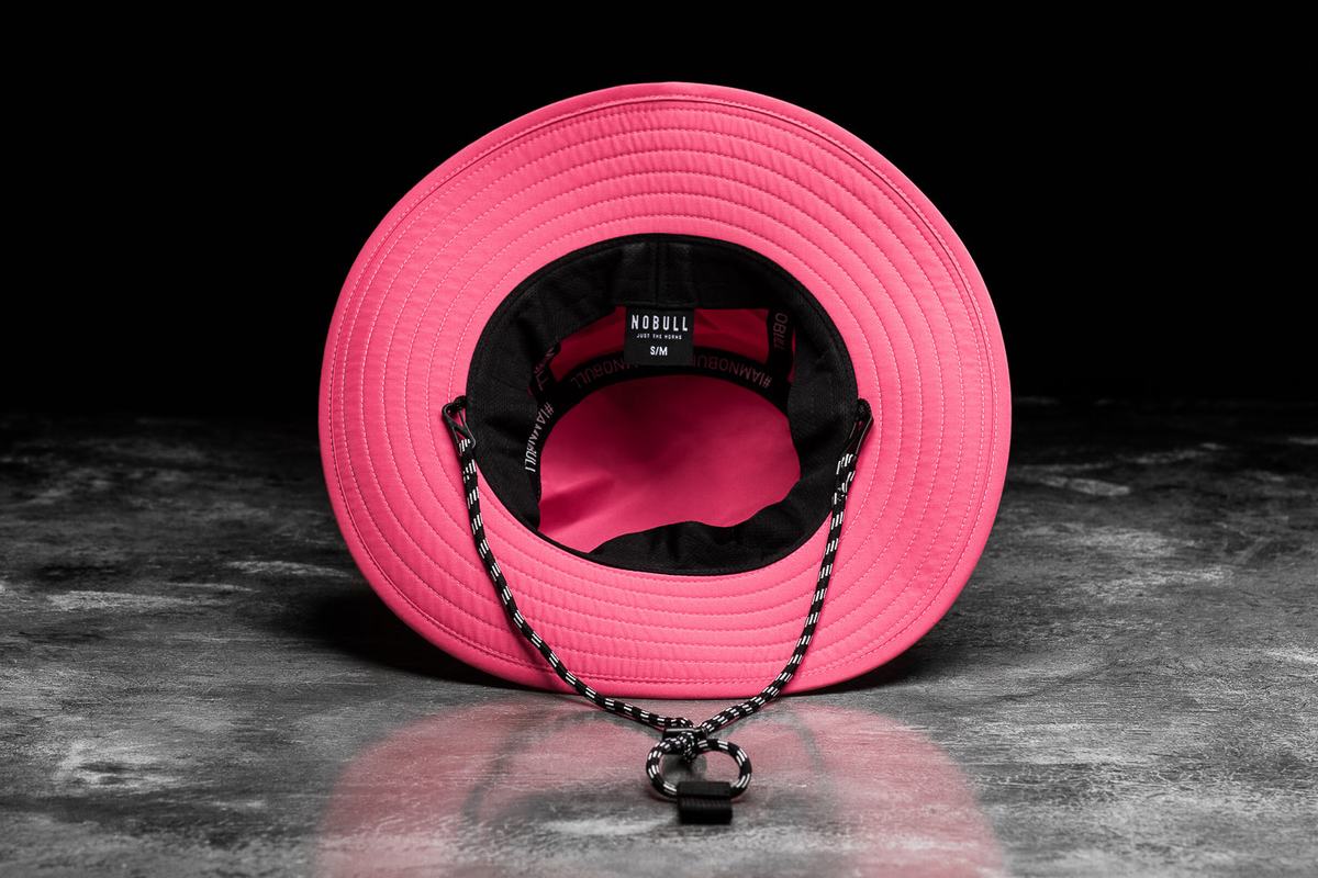 Chapeaux Nobull Boonie Neon Femme Rose | PQ5873906