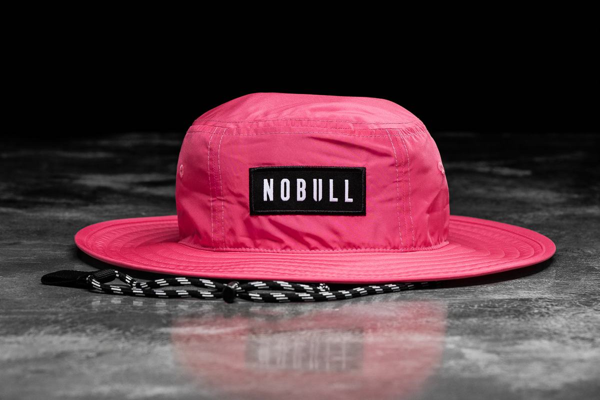 Chapeaux Nobull Boonie Neon Homme Rose | UM0391475