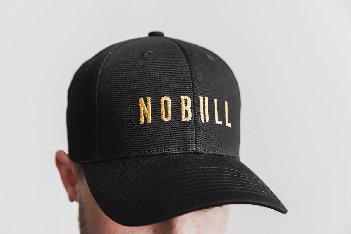 Chapeaux Nobull Classic Pride Femme Noir Doré | JI7205816