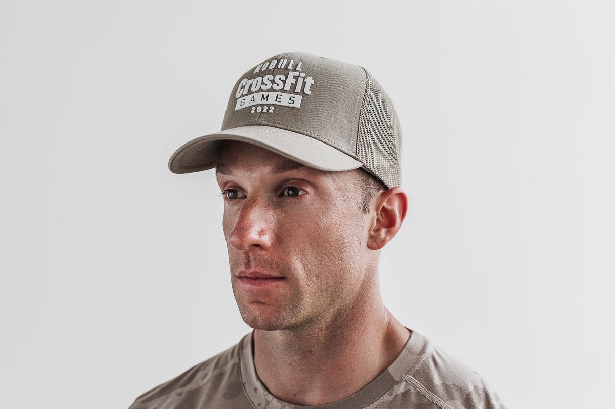 Chapeaux Nobull Crossfit Games® 2022 Curved-Brim Trucker Homme Grise | DI1479023
