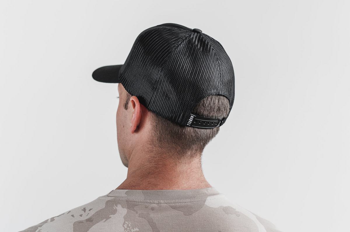 Chapeaux Nobull Crossfit Games® 2022 Curved-Brim Trucker Homme Noir | KI8025931