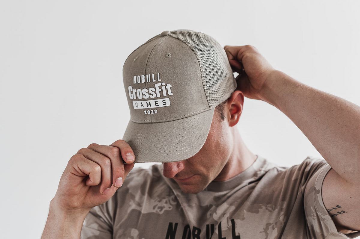 Chapeaux Nobull Crossfit Games® 2022 Curved-Brim Trucker Femme Grise | PJ3856702