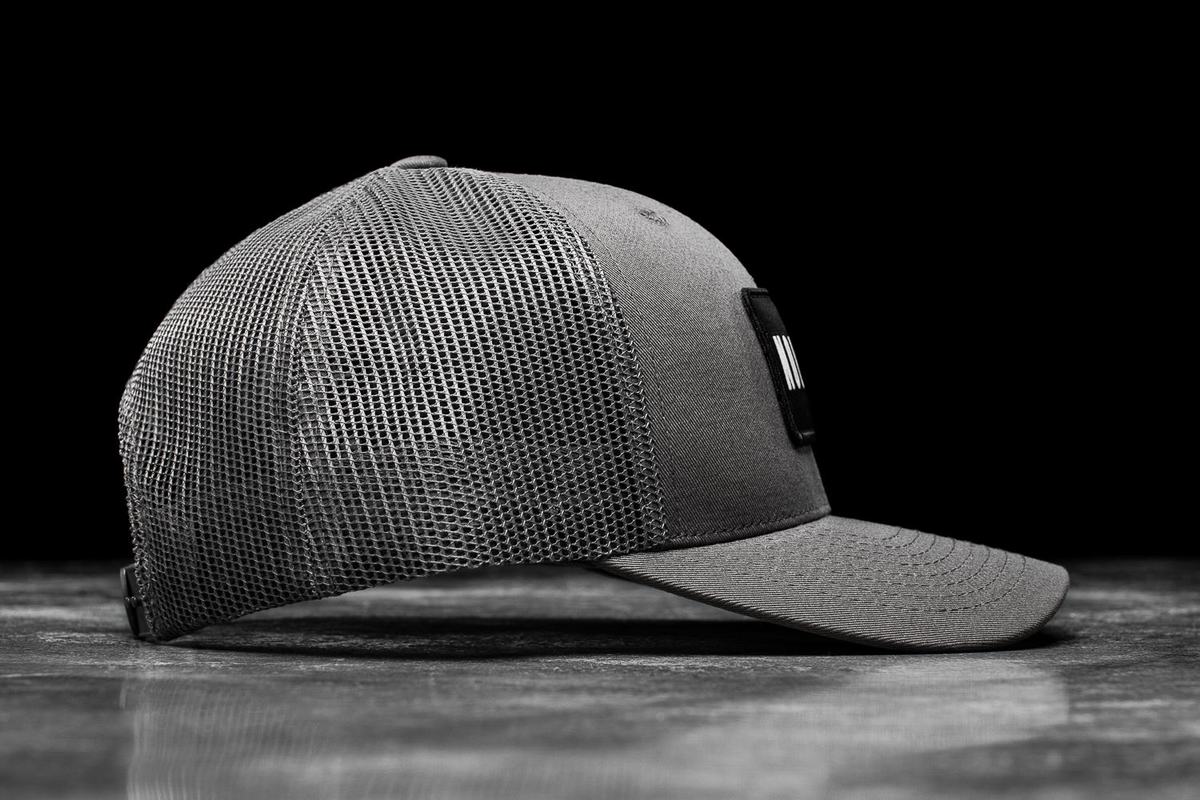 Chapeaux Nobull Curved-Brim Trucker Femme Grise Foncé | HG9140687