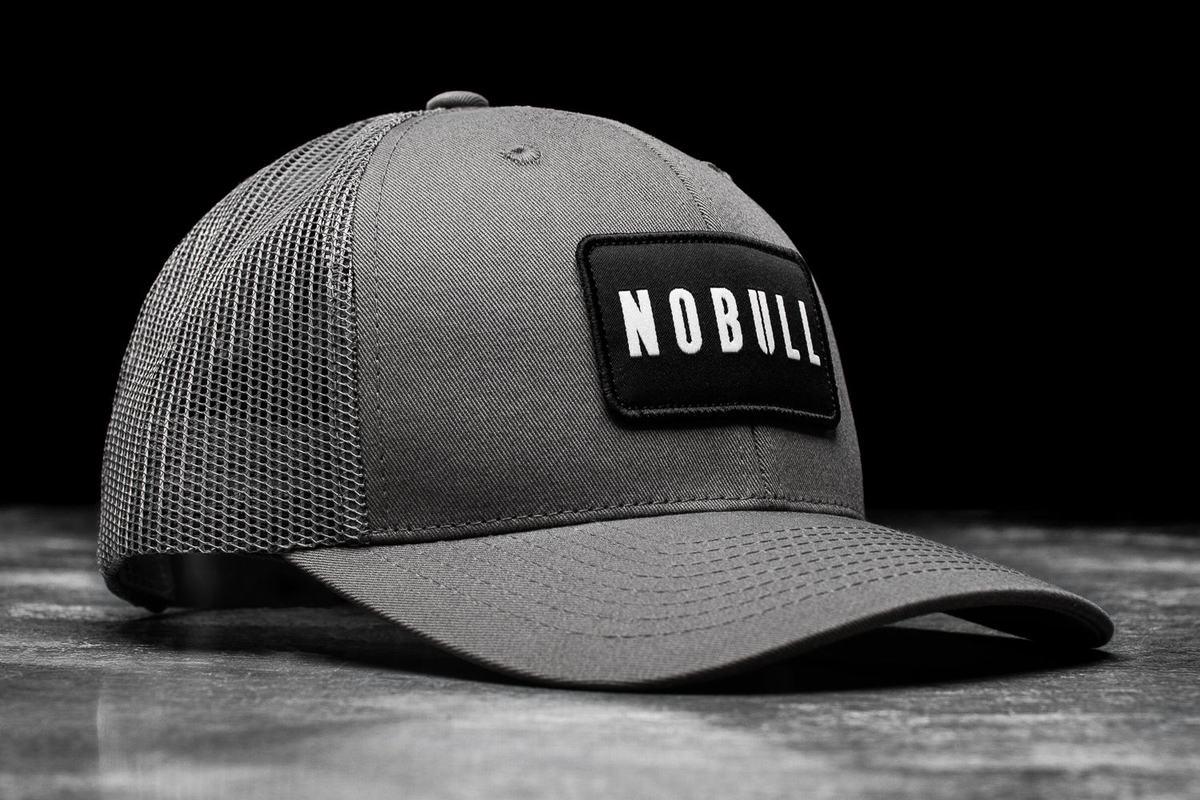 Chapeaux Nobull Curved-Brim Trucker Femme Grise Foncé | HG9140687