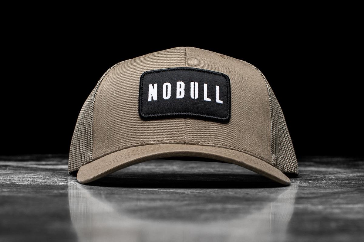 Chapeaux Nobull Curved-Brim Trucker Femme Marron Clair | OR8430175