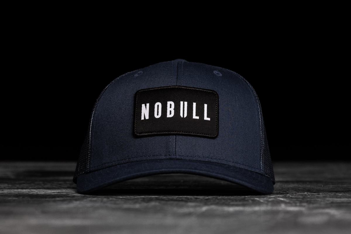 Chapeaux Nobull Curved-Brim Trucker Femme Bleu Marine | RF8974326